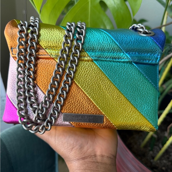 Kurt Geiger Rainbow Mini Purse - Picture 5 of 11